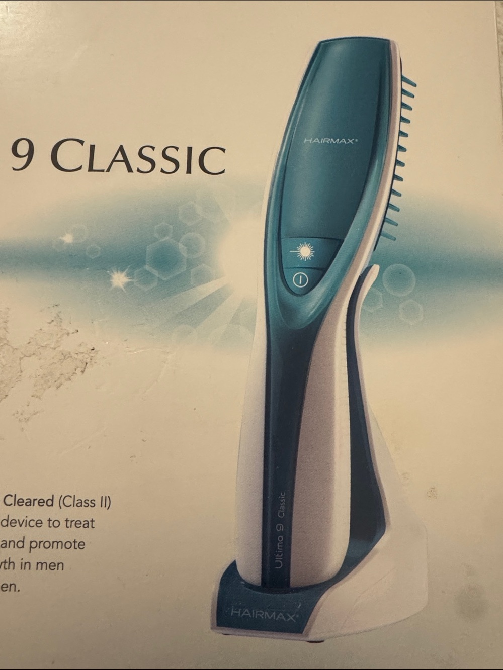 $249 Hairmax Lasercomb Ultima 9 Hair Growth Device IN BOX